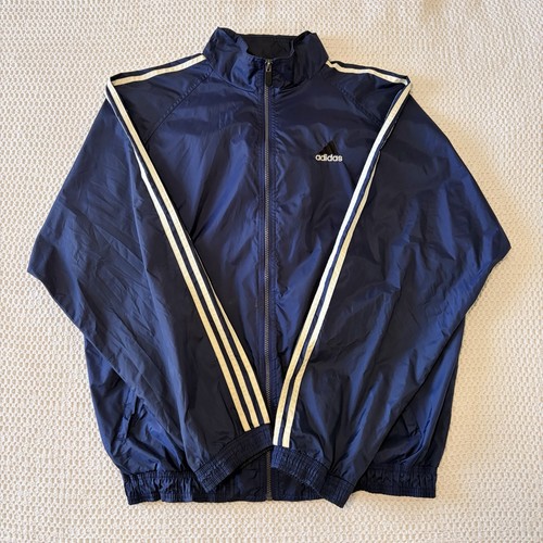 Vintage 90s adidas windbreaker - vintage,